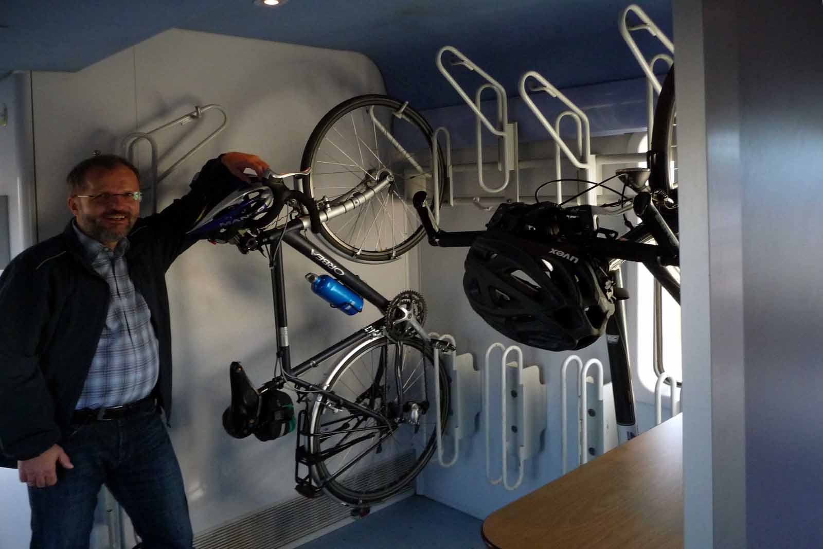 Fahrradabteil